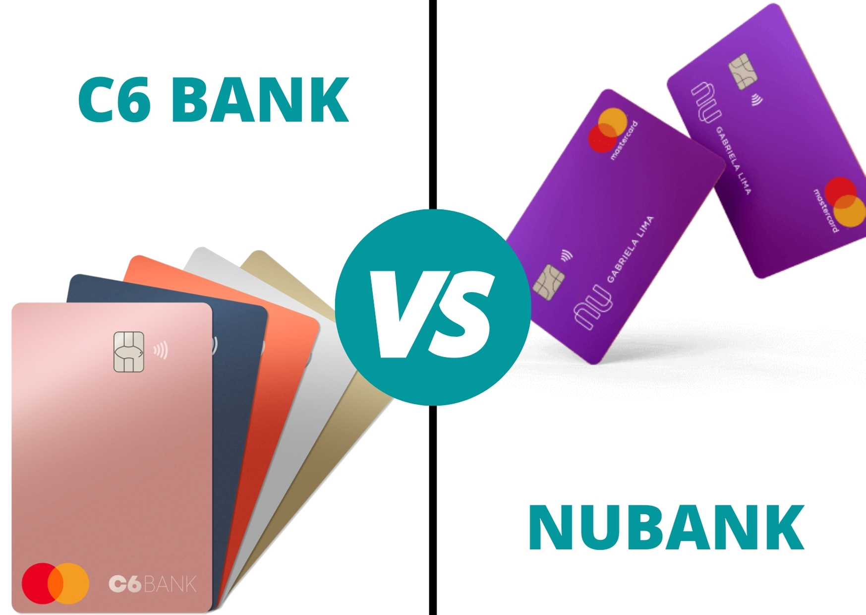 C6 bank x nubank: qual melhor opção?