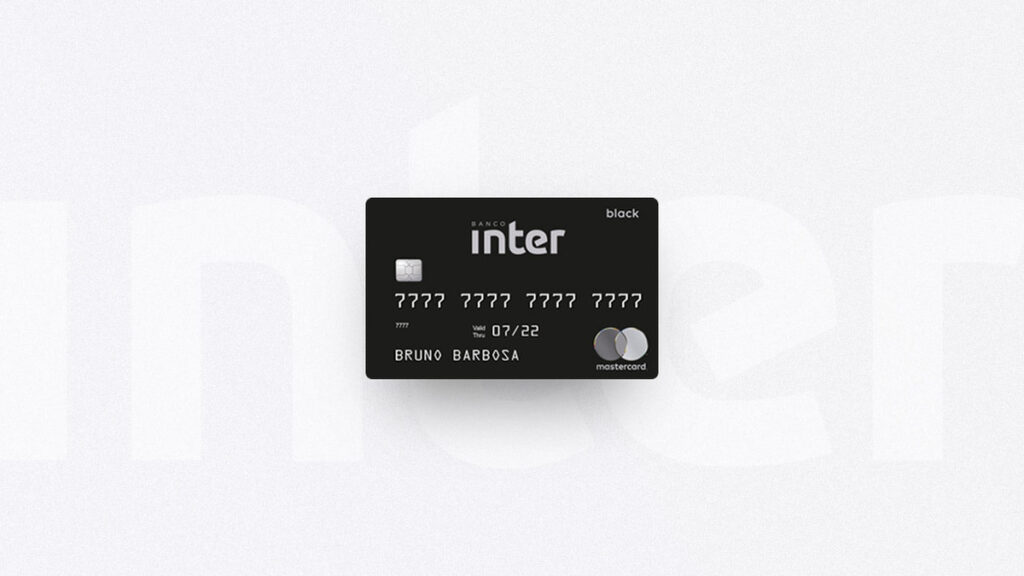cartão inter black